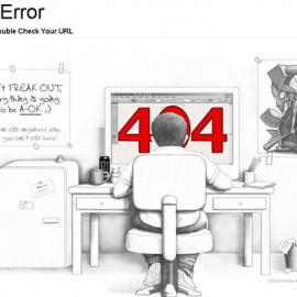 50个创意的404错误页设计