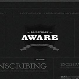 30个创意的黑色系网页设计案例