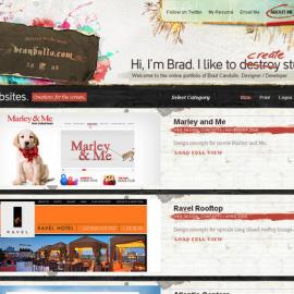 30个不错的设计师个人网站设计案例