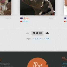 28个创意的网站分页设计