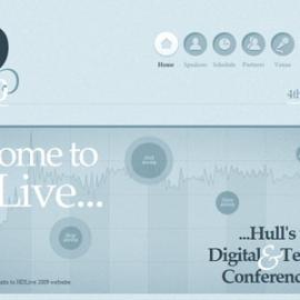 33个创意的蓝色系网站设计