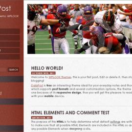 20个免费的WordPress主题欣赏