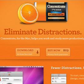 30个炫丽的橙色系网站设计