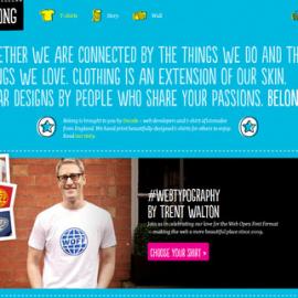 38个漂亮的蓝色系网站设计