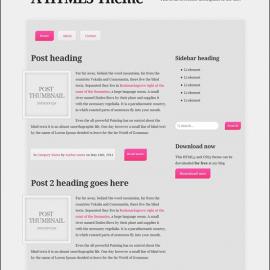 10个优秀的HTML5和CSS3网站模版