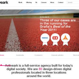 30个给你灵感的简约网页设计