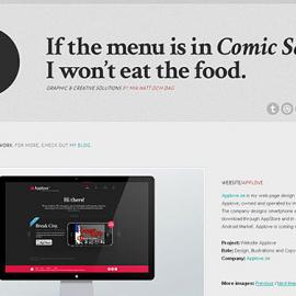 52个简洁创意的网页设计参考