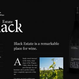 25个以黑暗色系的网站设计参考