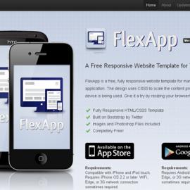 13个免费的响应式网页模板欣赏