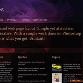 10个免费的高品质专业PSD网页模板