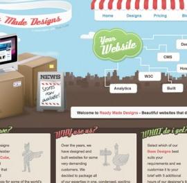 25个美丽的网页布局设计