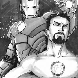 钢铁侠的相关插画
