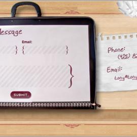 36个漂亮的联系我们的表单设计