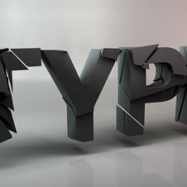 36个创意的3D文字艺术作品
