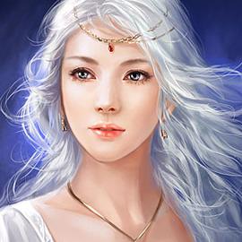 40个漂亮的美女插画作品欣赏