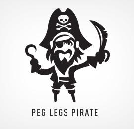 15个创意LOGO设计：海盗VS忍者