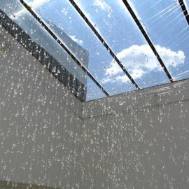 雨雕塑