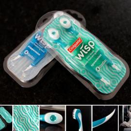 colgate wisp不用牙膏的牙刷