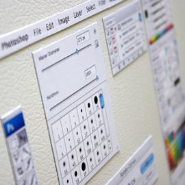 PhotoShop 极客 冰箱磁贴