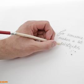 橡皮擦过长的铅笔