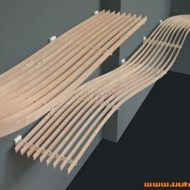 安装无限制木头货架