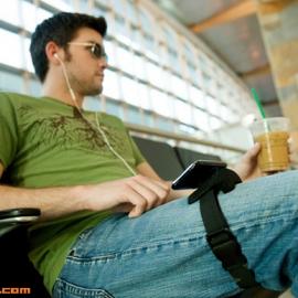 Thiphone腿上的iphone支架