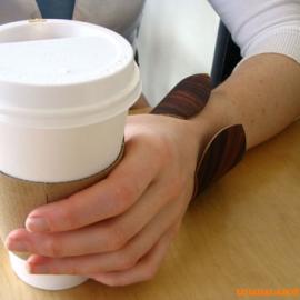 木质咖啡套：Coffee Cuff