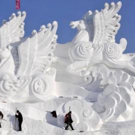38张非常酷的冰雪雕塑艺术作品