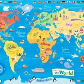 39个创意的另类世界地图画法