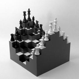 3D立体国际象棋棋盘