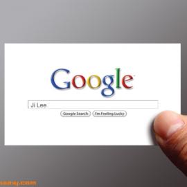创意名片:google me.