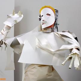 Karen Sargsyan制作的纸雕艺术