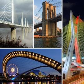 10座大跨度的创意桥梁