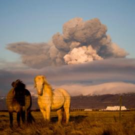 11张冰岛的火山喷发的照片