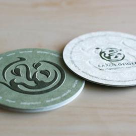 20个圆形的创意商务名片设计