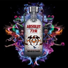 ABSOLUT (绝对伏特加) x 高瑀 x 陈曼之 “72 变” 中国限量版