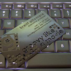 25个非纸质的创意名片设计