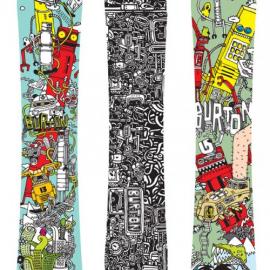 50个美丽的滑雪板设计例子