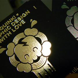 37张时尚精致的UV涂层名片