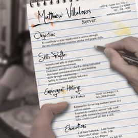 20个创意简单的简历设计