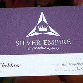 30张紫色系的创意名片设计