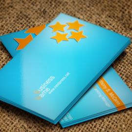 30个优秀的蓝色系创意名片设计