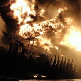 8个海湾石油泄漏的照片