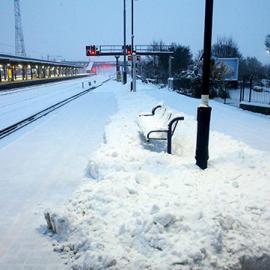 25张英国的大雪摄影照片