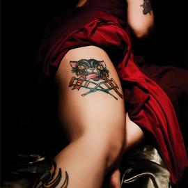 43张人体彩绘艺术摄影照片