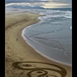 32张漂亮的沙滩艺术作品