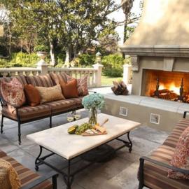 30张完美的户外壁炉摄影照片