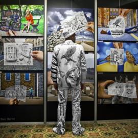 44张创意的铅笔对比摄影照片