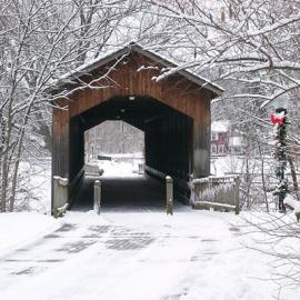 35张宁静的冬天雪景摄影照片