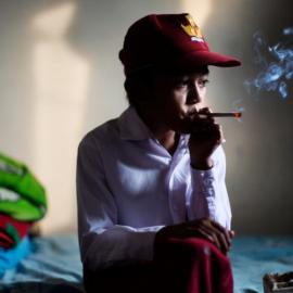 童年如烟散去